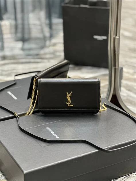 iphone 11 pro ysl|CASSANDRE phone holder in smooth leather .